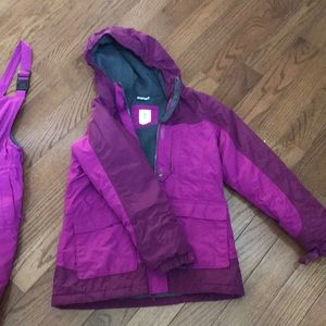 Lands End girls grow with me snow suit